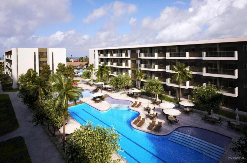 Aparthotel Mana Beach Resort Muro Alto -Flat Charmoso Vista Piscina *